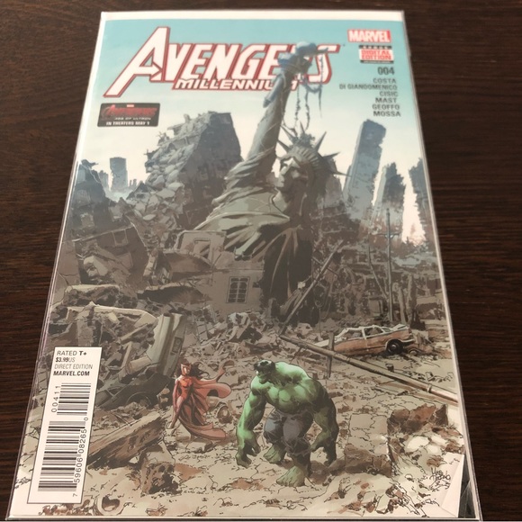 AVENGERS MILLENIUM #1-4 MARVEL COMICS NM - Picture 2 of 5